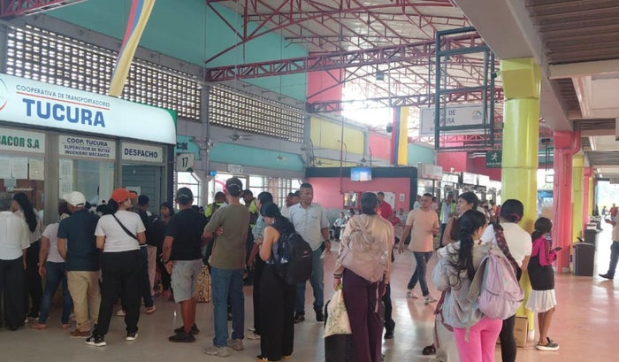 Terminal de Transporte de Montería.