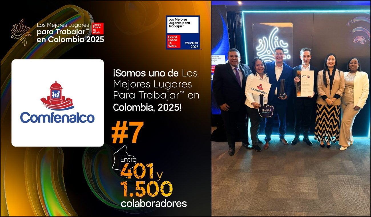 Comfenalco Cartagena, entre los mejores lugares para trabajar en Colombia