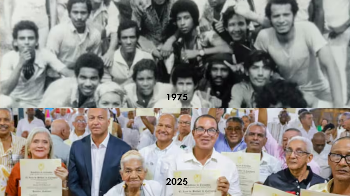 Promoción 1975 de Liceo de Bolívar recibió título de bachiller
