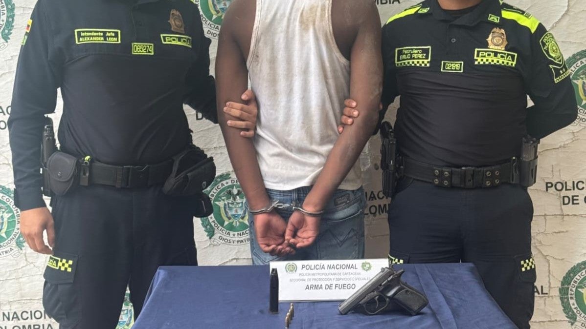 Cae en Cartagena con una pistola joven de 18 años que se había escapado de centro especializado