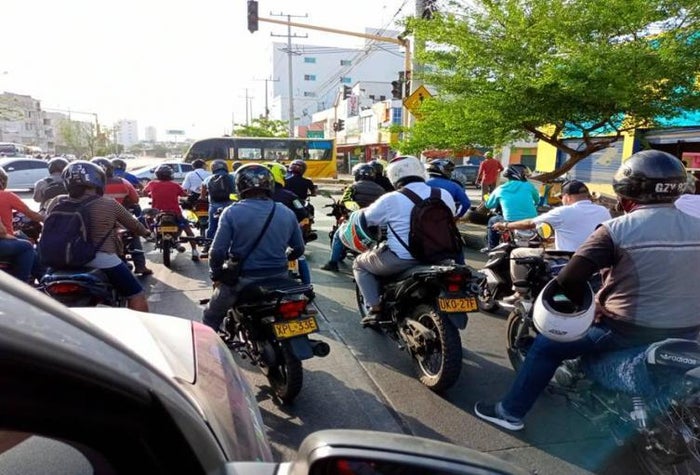 Motos en Cartagena
