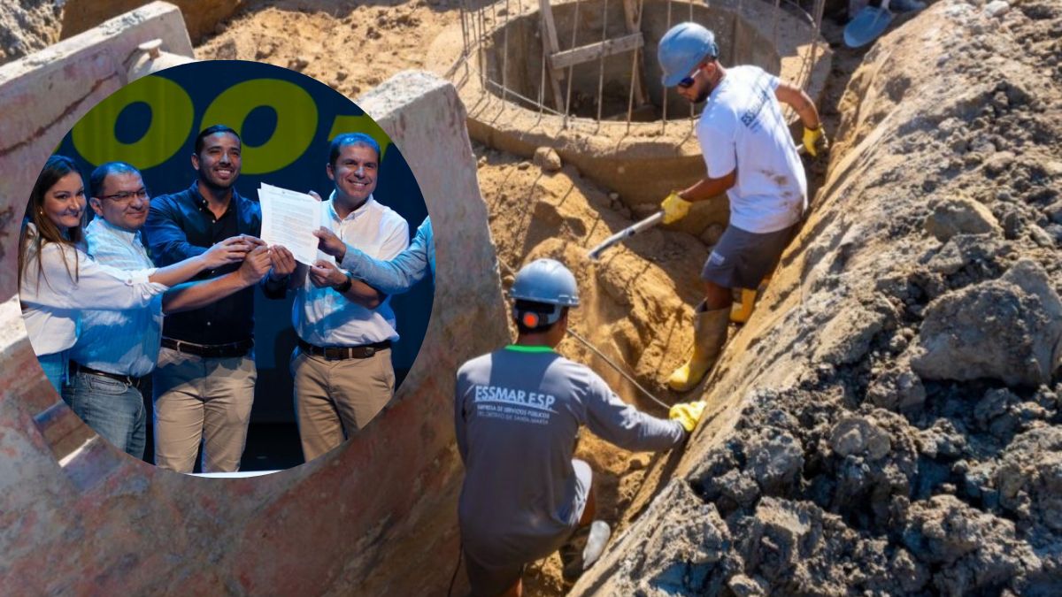 Playa Salguero, en Santa Marta, avanza en alcantarillado