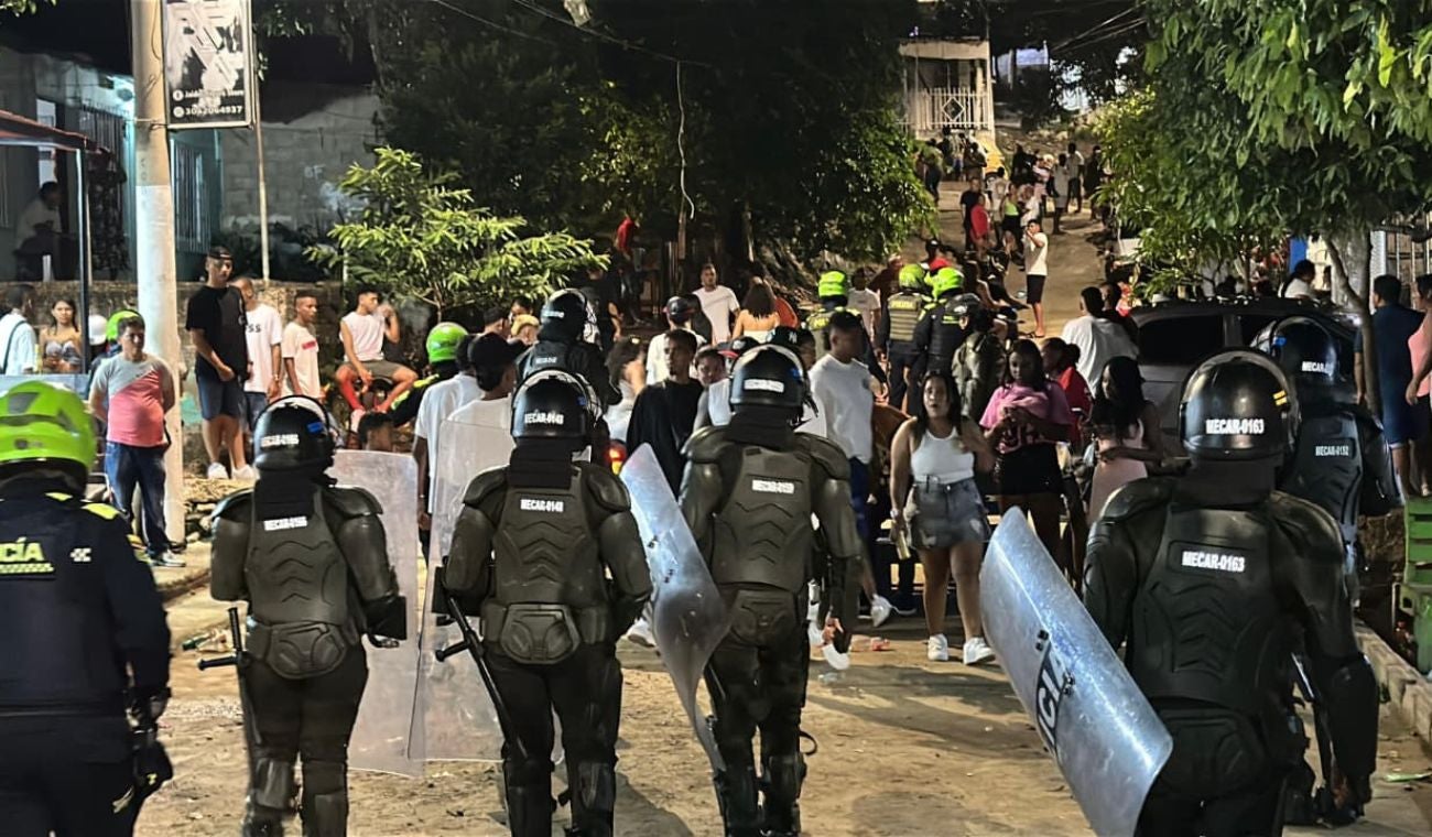 Operativos de las autoridades en diferentes barrios