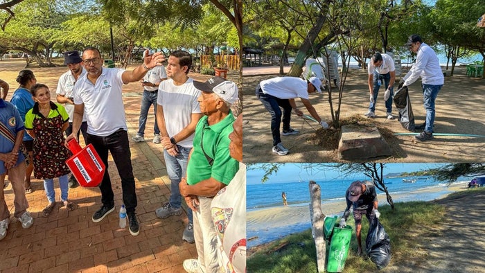 Santa Marta pone a punto sus playas para recibir la temporada turística de fin de año