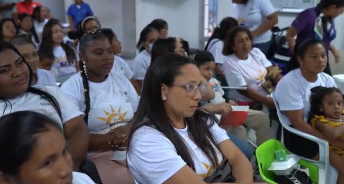 Madres Cuidadoras de niños con discapacidad.