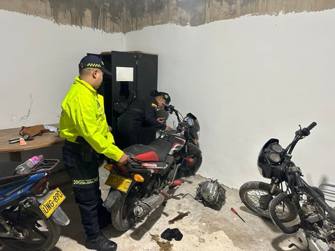 Capturada banda dedicada al hurto de motos y carros en Barranquilla
