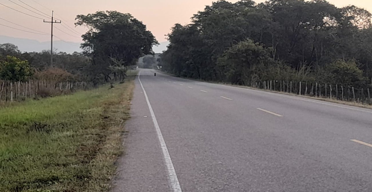Autoridades activan protocolo de seguridad por cilindro con banderas del ELN en zona rural de La Jagua de Ibirico.