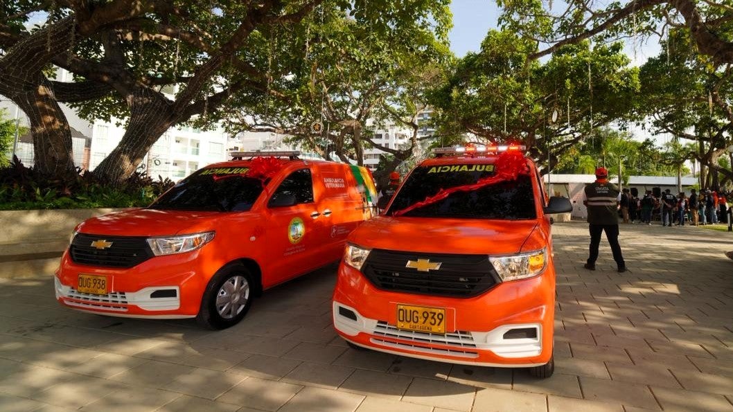 Cartagena incorpora dos nuevas ambulancias veterinarias