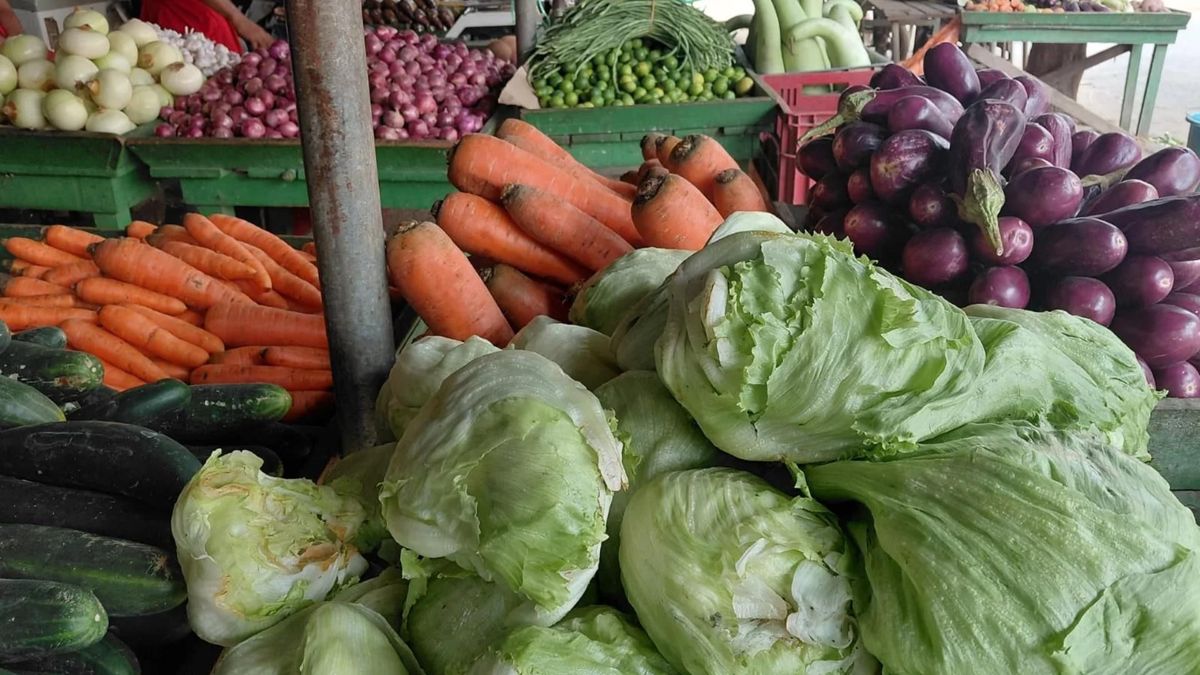 Verduras en el Mercado del Sur