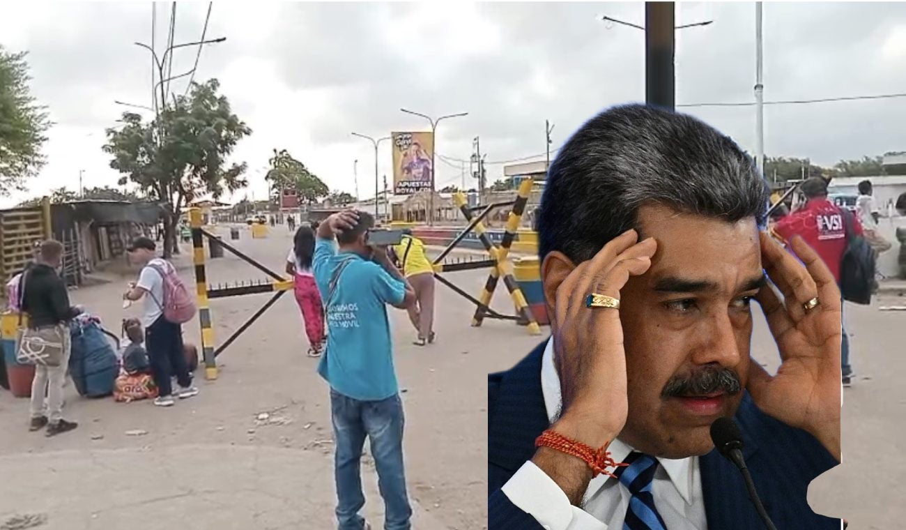 Cerrado el paso fronterizo de Paraguachón entre Colombia y Venezuela, en La Guajira