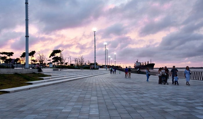 Malecón del Mar en Cartagena