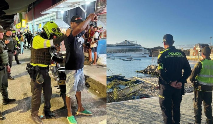 Policía reporta reducción de delitos en Santa Marta y Montería durante celebración de fin de año