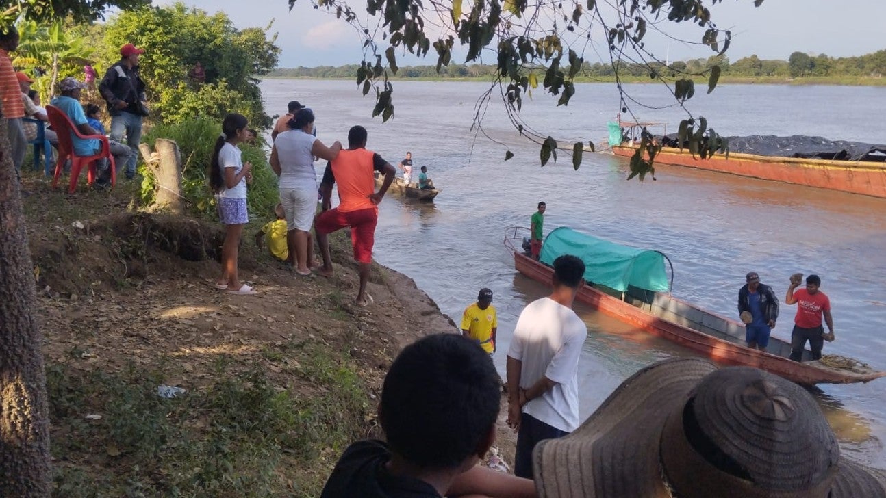 Joven de 18 años y menor de 6 están desaparecidos en el río Magdalena; autoridades en Bolívar adelantan la búsqueda