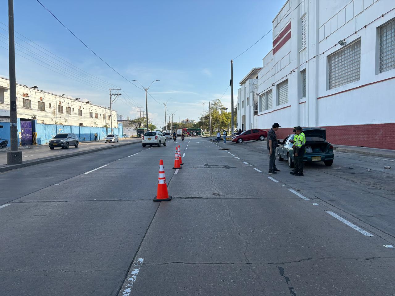 Operativos viales de la Policía en Barranquilla