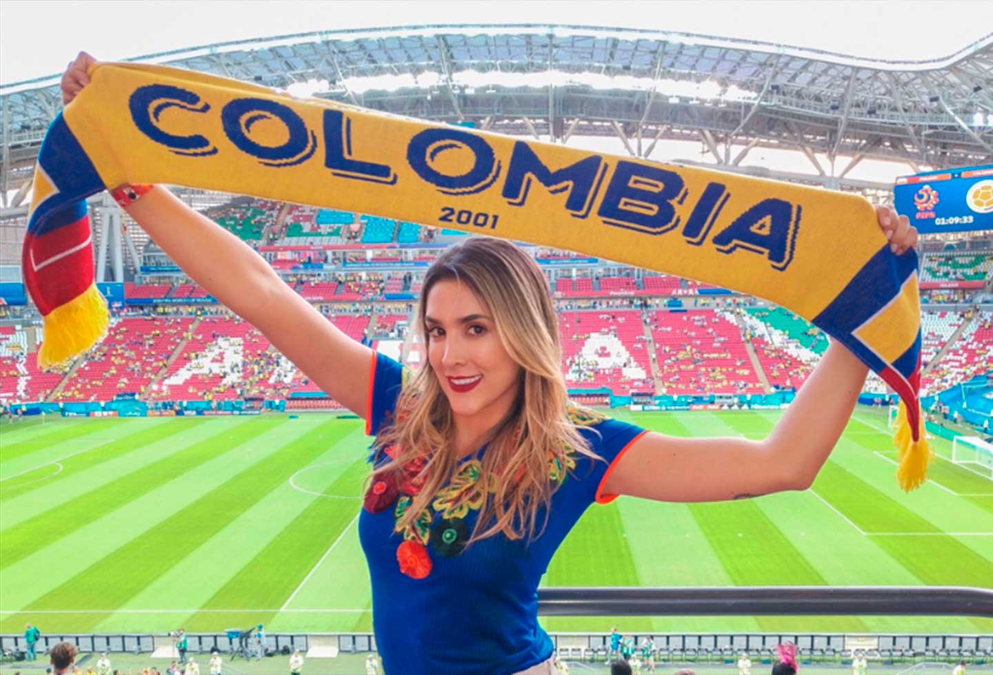 Daniela Ospina ahora sale con Harold Jiménez, un reconocido director de videos.