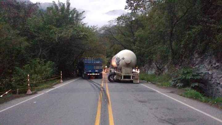 Accidente en la vía Manizales - Medellín.
