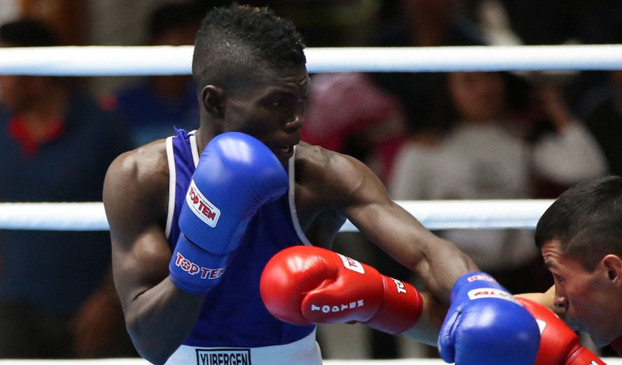 Yuberjen Martínez en los Centroamericanos 2018