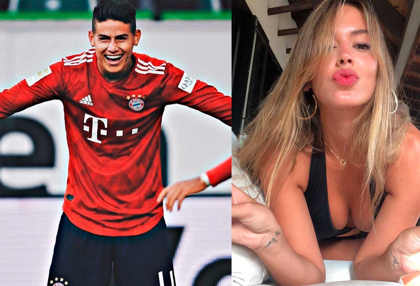 James Rodríguez y Shannon de Lima serían pareja