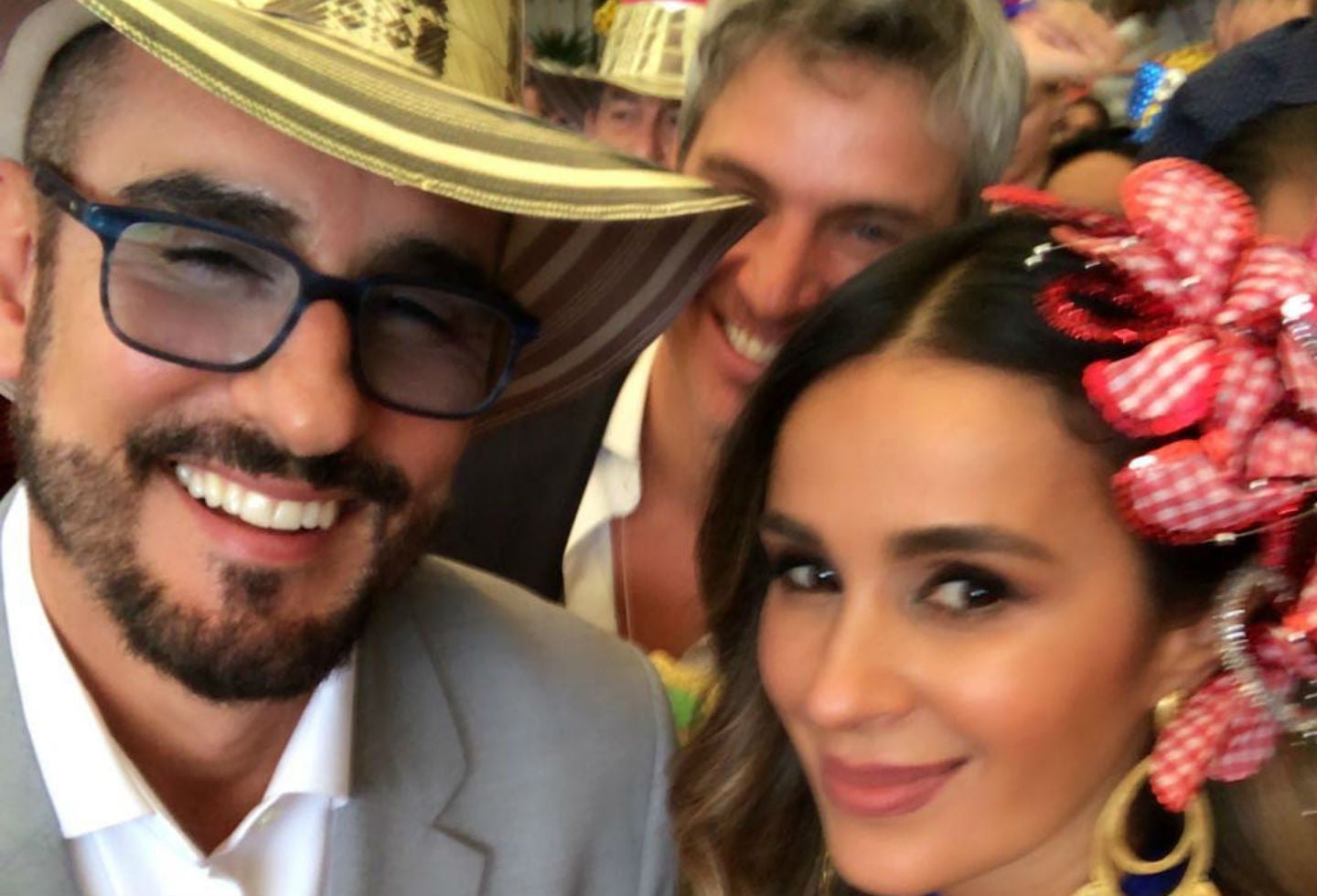 Miguel Varoni y Catherine Siachoque