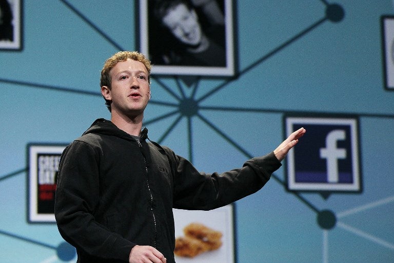 Mark Zuckerberg creador de Facebook