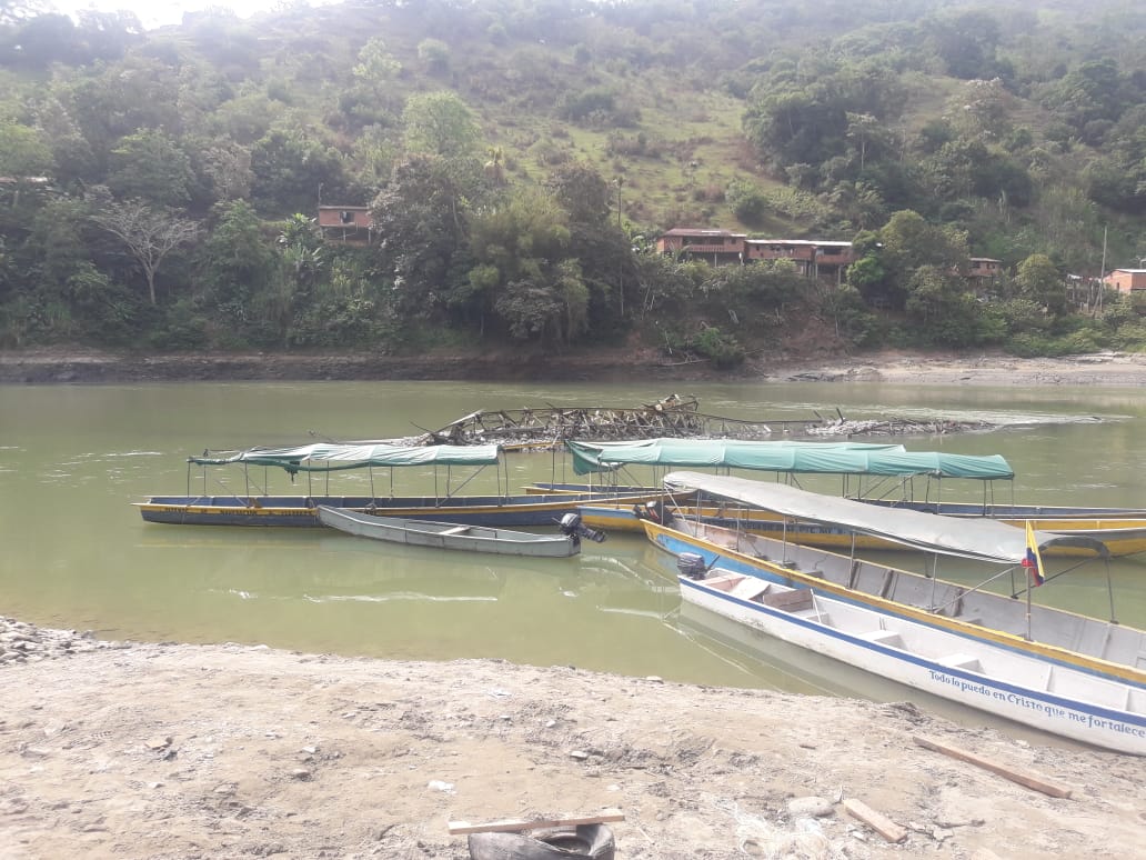 Río Cauca, a la altura de Puerto Valdivia (Antioquia)