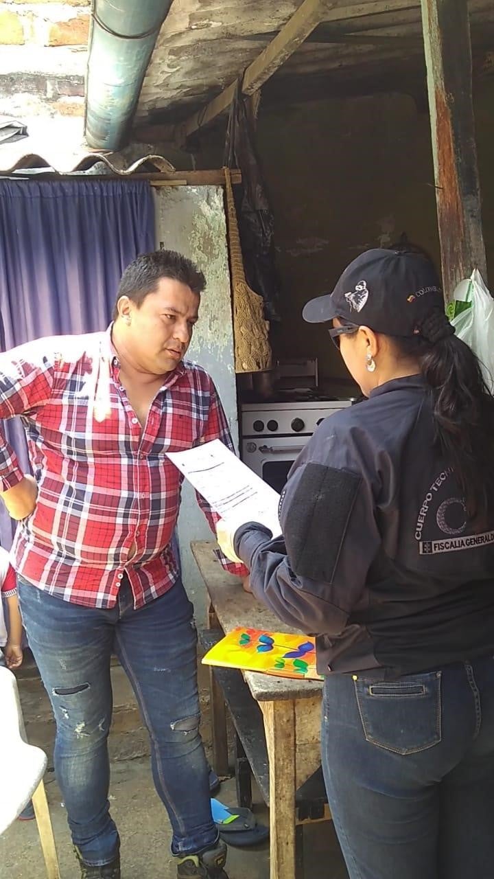 Captura del falso popeye por unidades del CTI de la Fiscalía