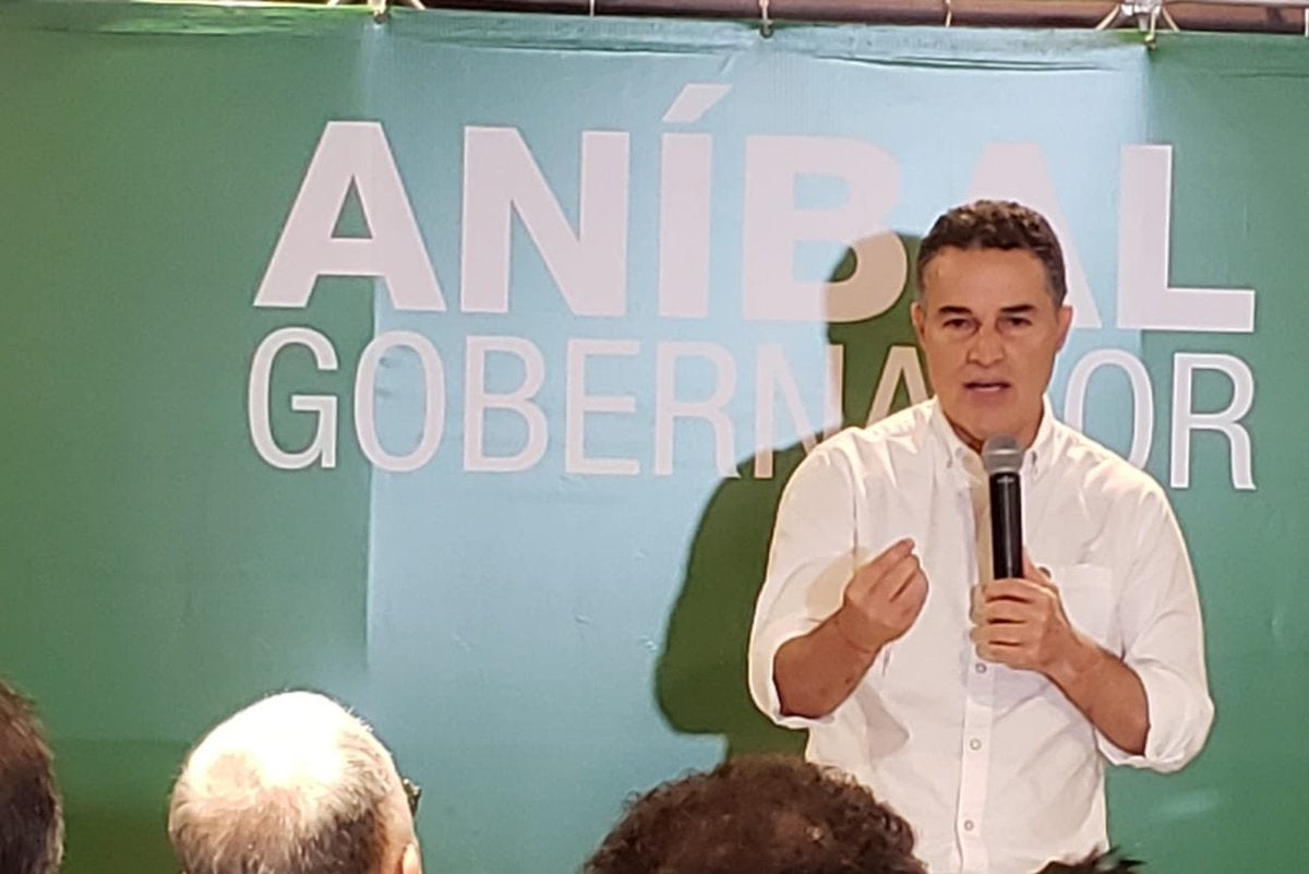 Aníbal Gaviria anunció su candidatura a la Gobernación de Antioquia.
