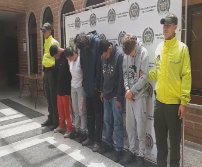 Capturados del combo 'La Camila'