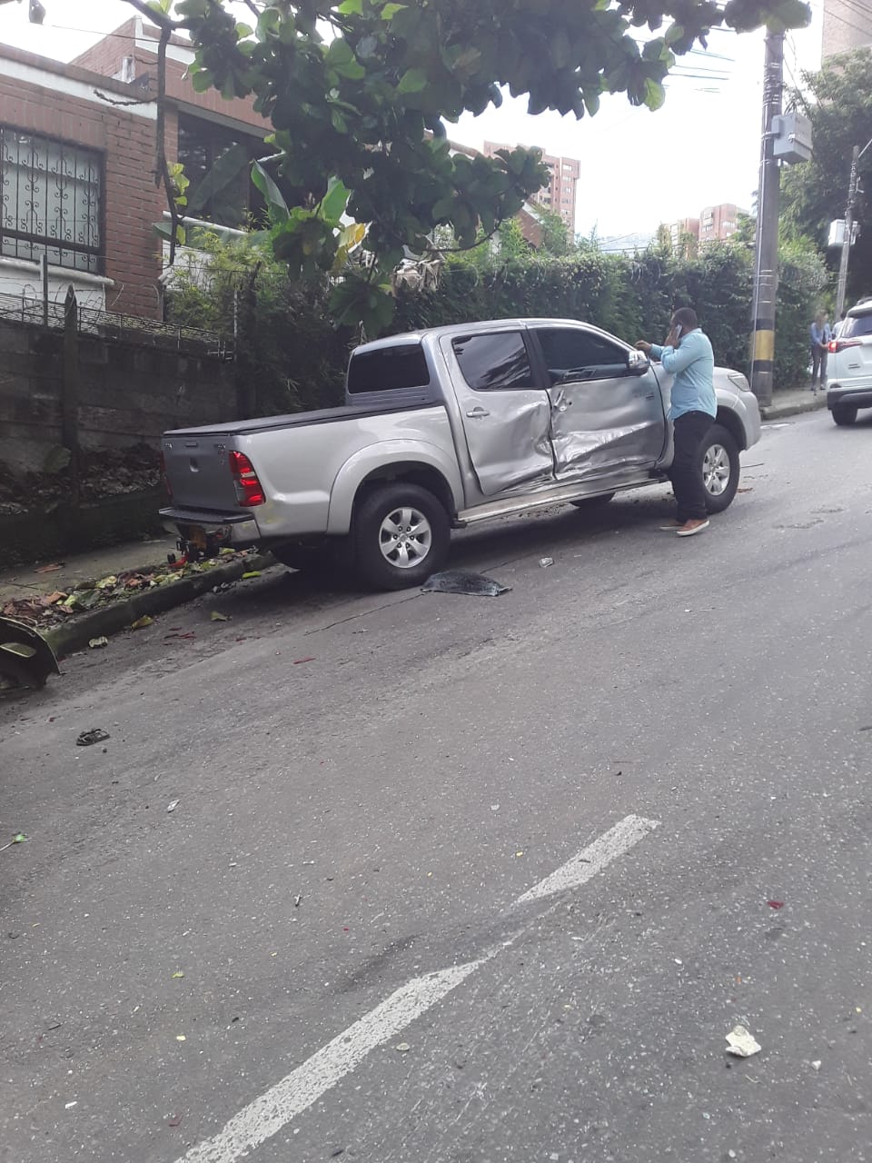 Accidente El poblado