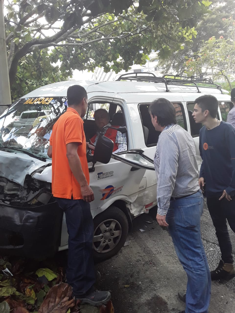 Accidente El poblado