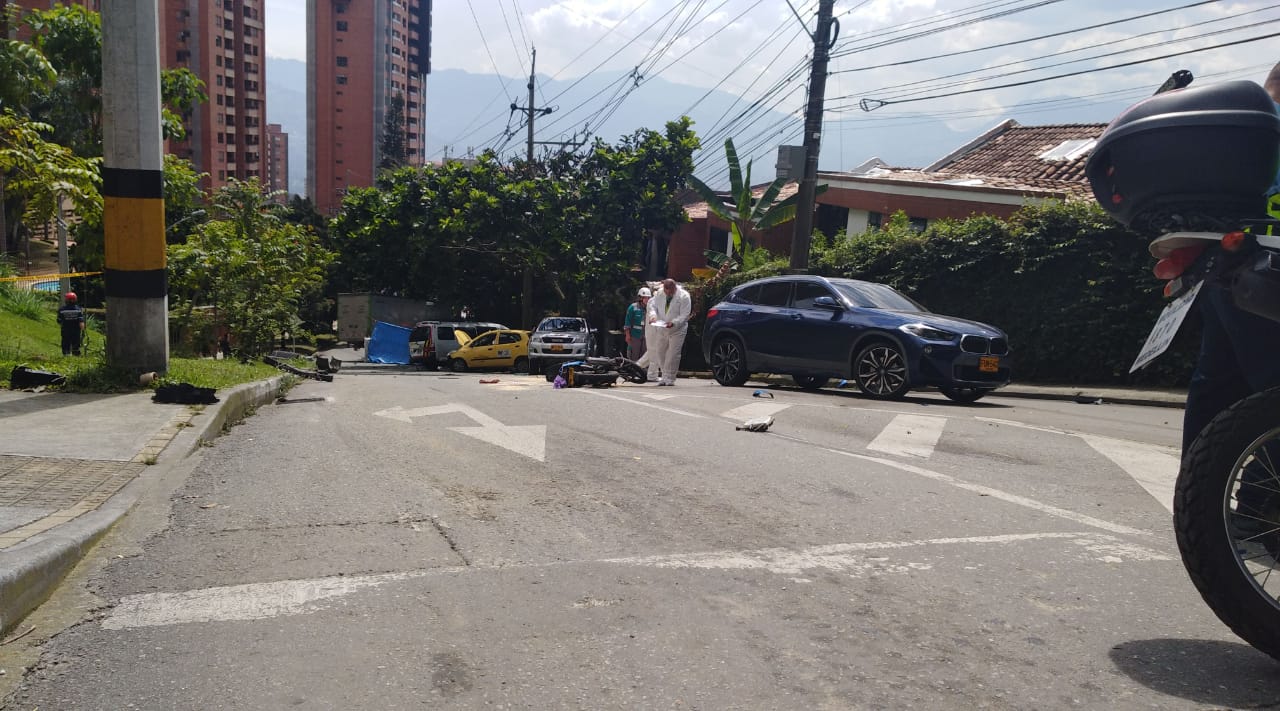Accidente El poblado