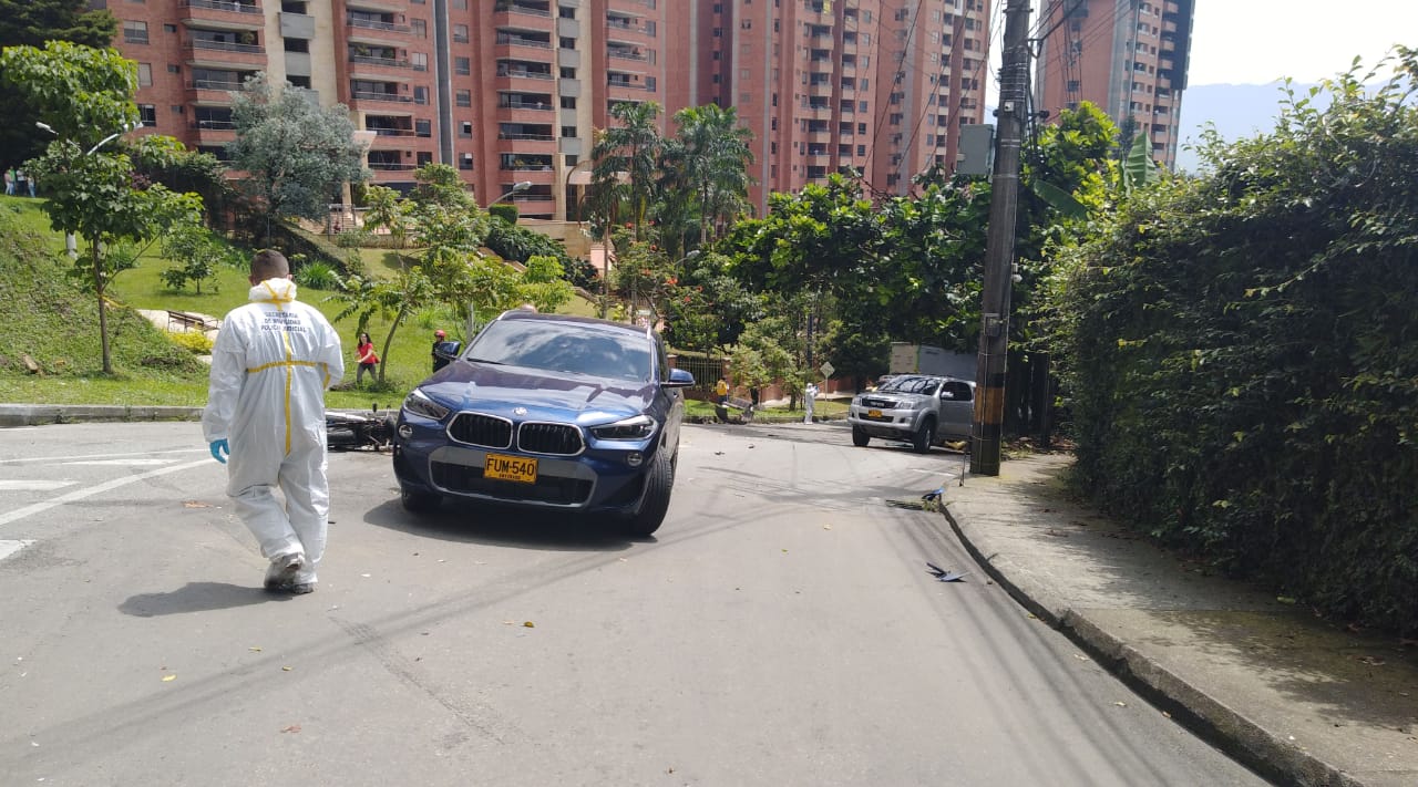 Accidente El poblado