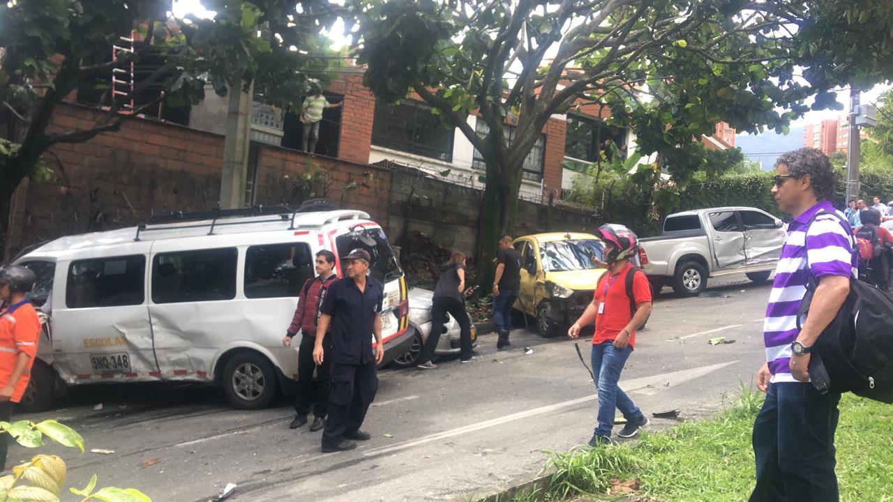 Accidente El poblado
