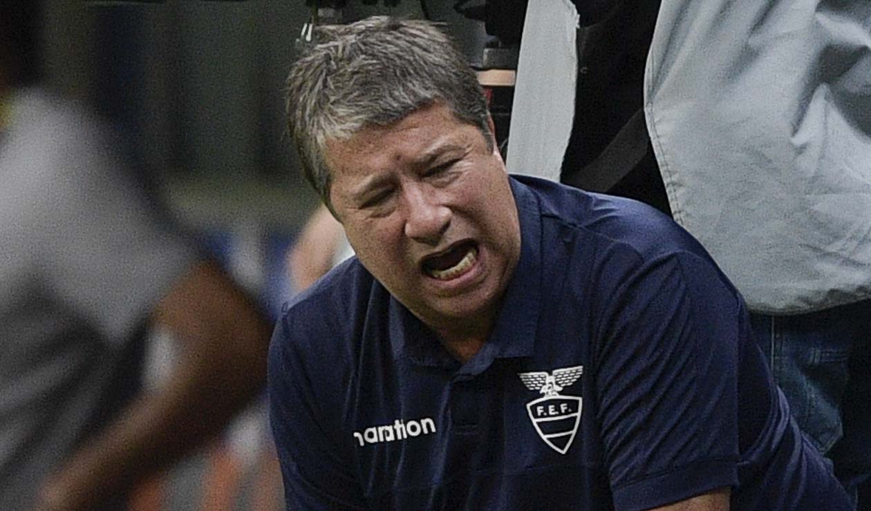 Hernán Darío Gómez - Selección de Ecuador