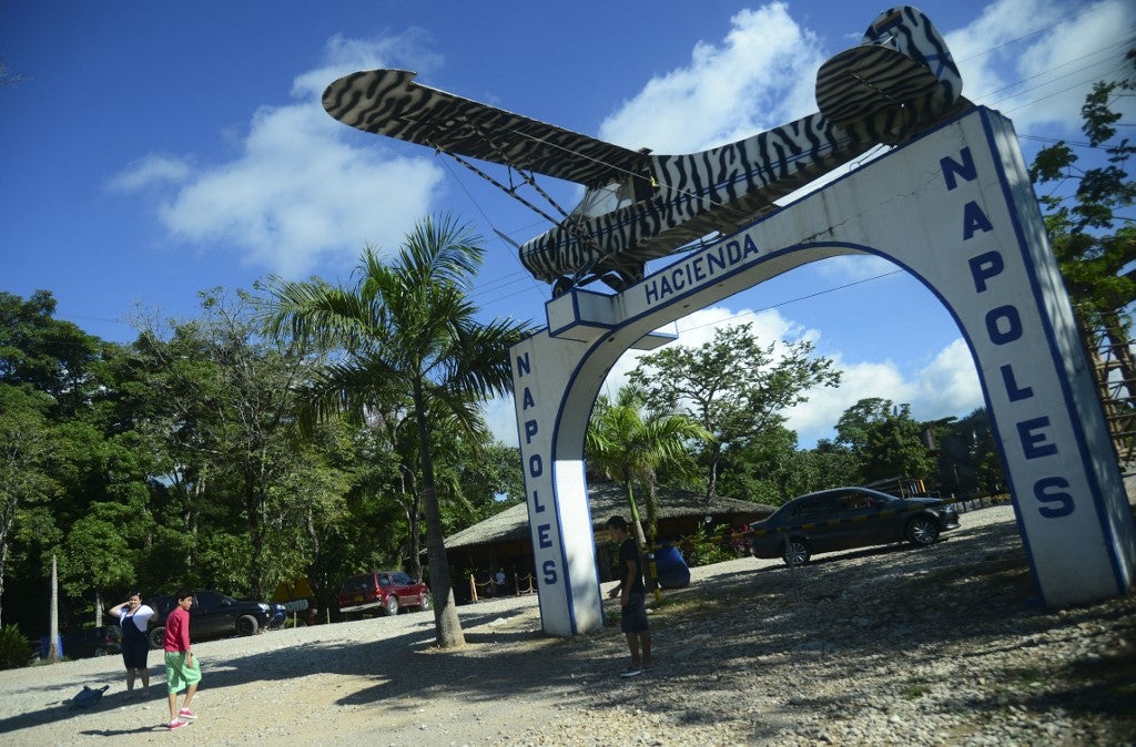 Entrada a la Hacienda Nápoles