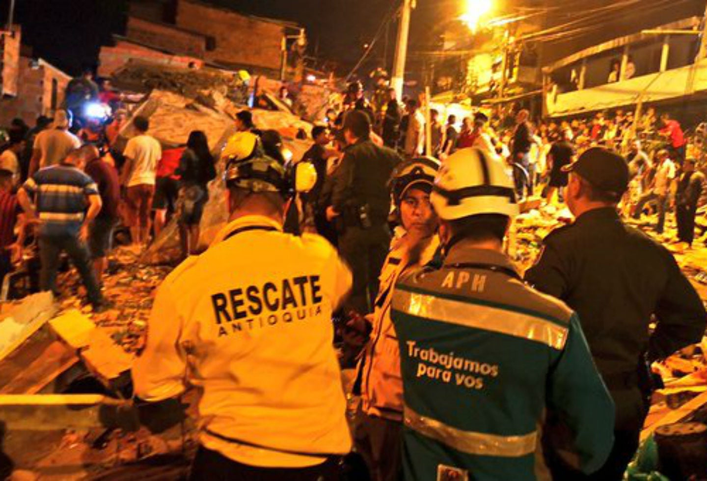 Colapso de vivienda en Medellín