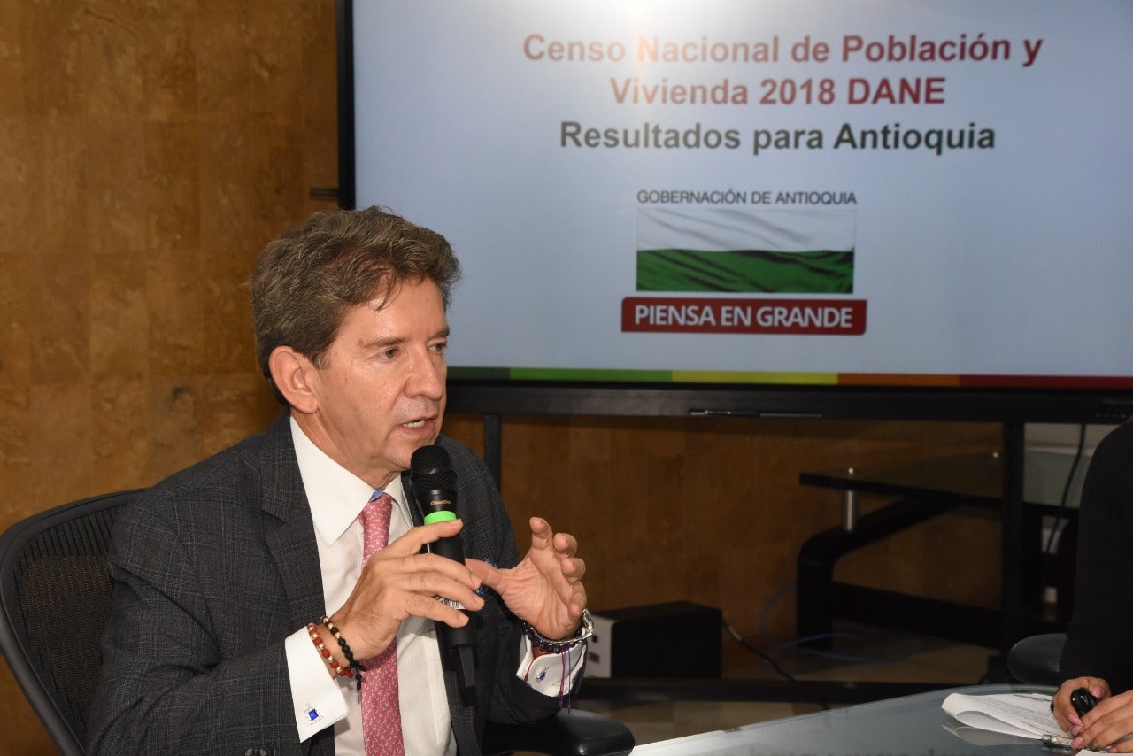 Gobernador de Antioquia, Luis Pérez Gutiérrez.