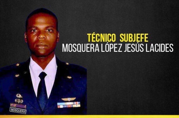 Sargento Mayor, Jesús Mosquera López, murió durante una demostración aérea en Medellín.