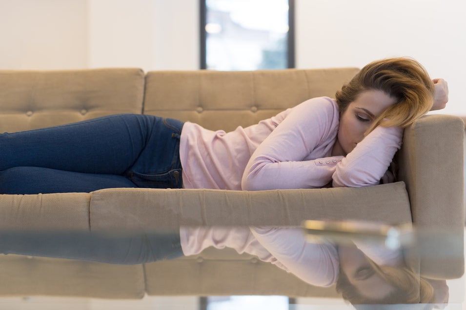 Una mujer durmiendo - Sueño - Apnea del sueño
