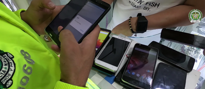 Recuperación de celulares en Medellín