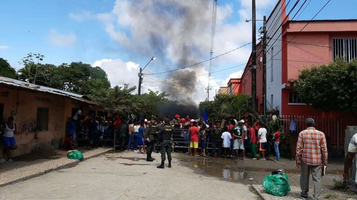Disturbios en Nechí, Antioquia