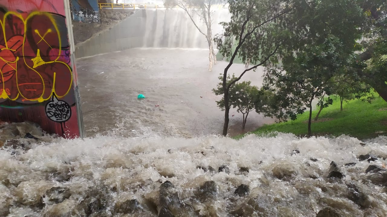 Árboles caídos y vías colapsadas dejó fuerte granizada en Medellin