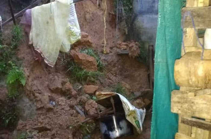 Lluvias en San Rafael, Antioquia.