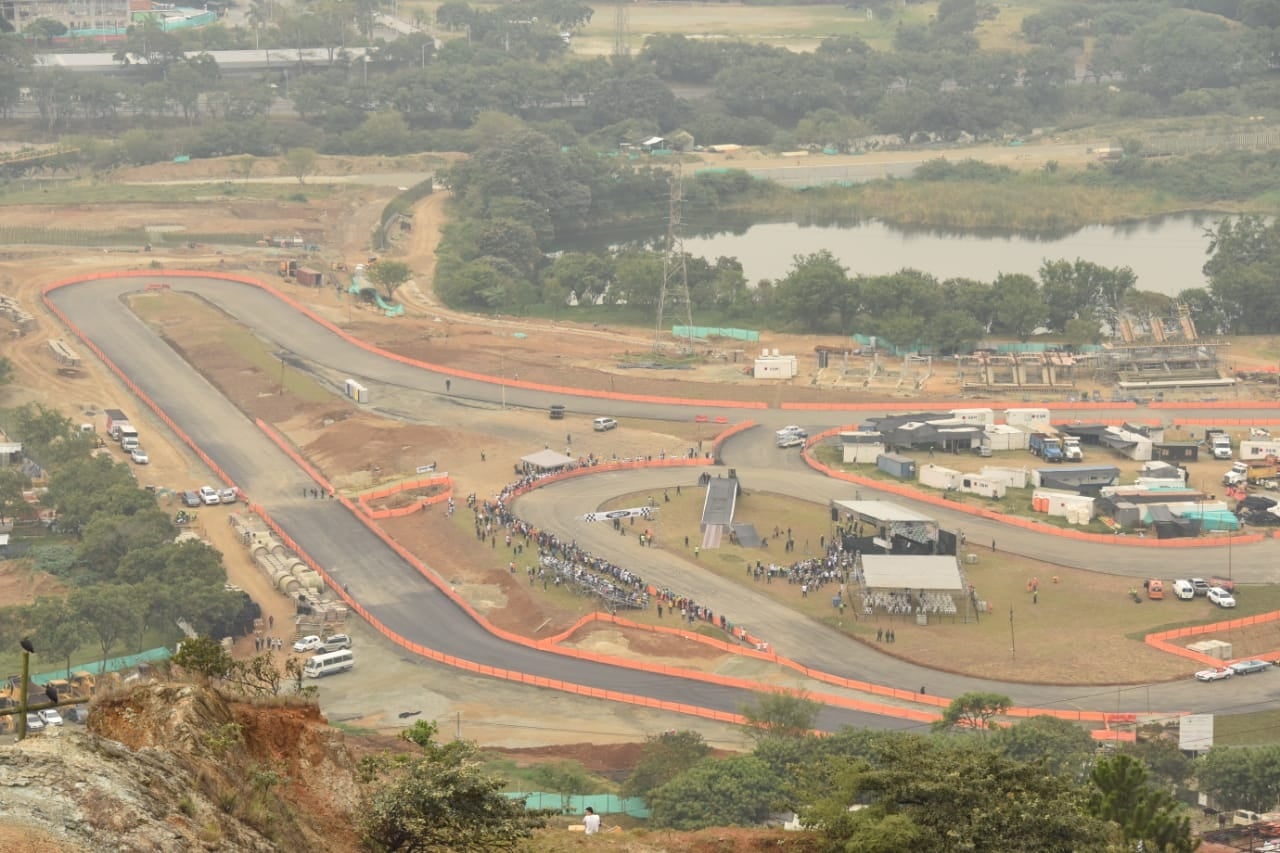 Las pistas del Central Park en Bello, Antioquia