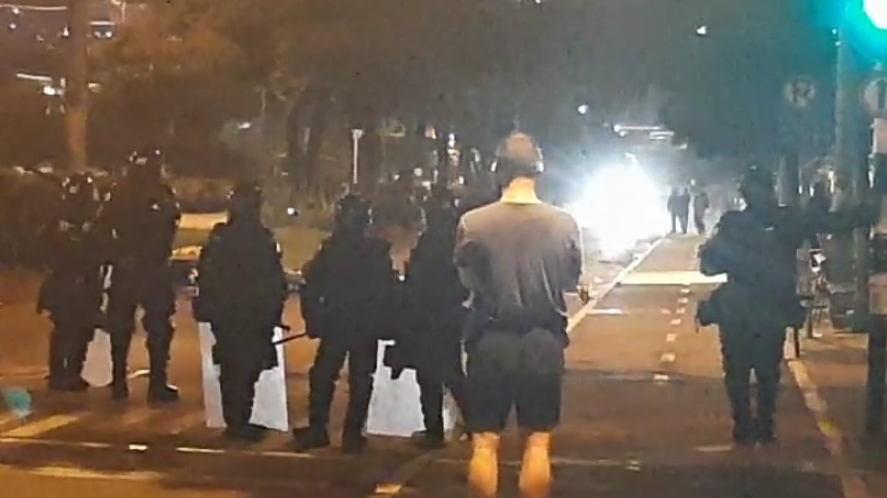 57 personas más fueron conducidas en estas protestas.