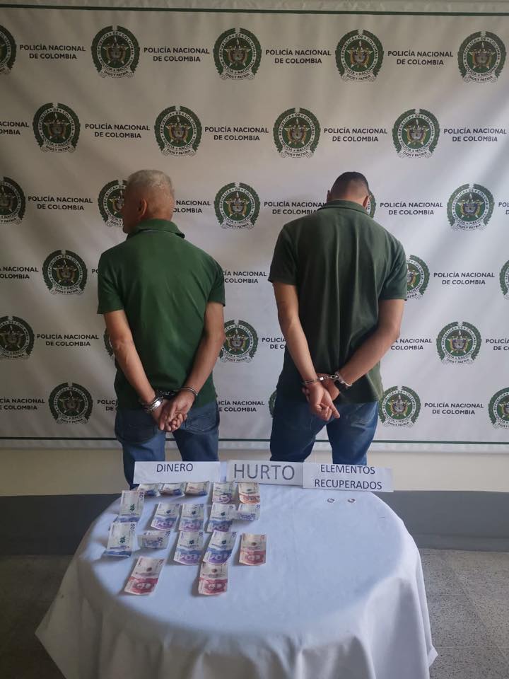 Capturan a padre de familia y a su hijo por el delito de hurto