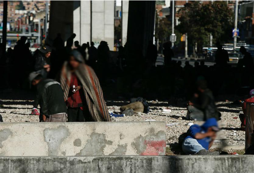 Esta persona presenta lesiones en más del 80 por ciento de su cuerpo.