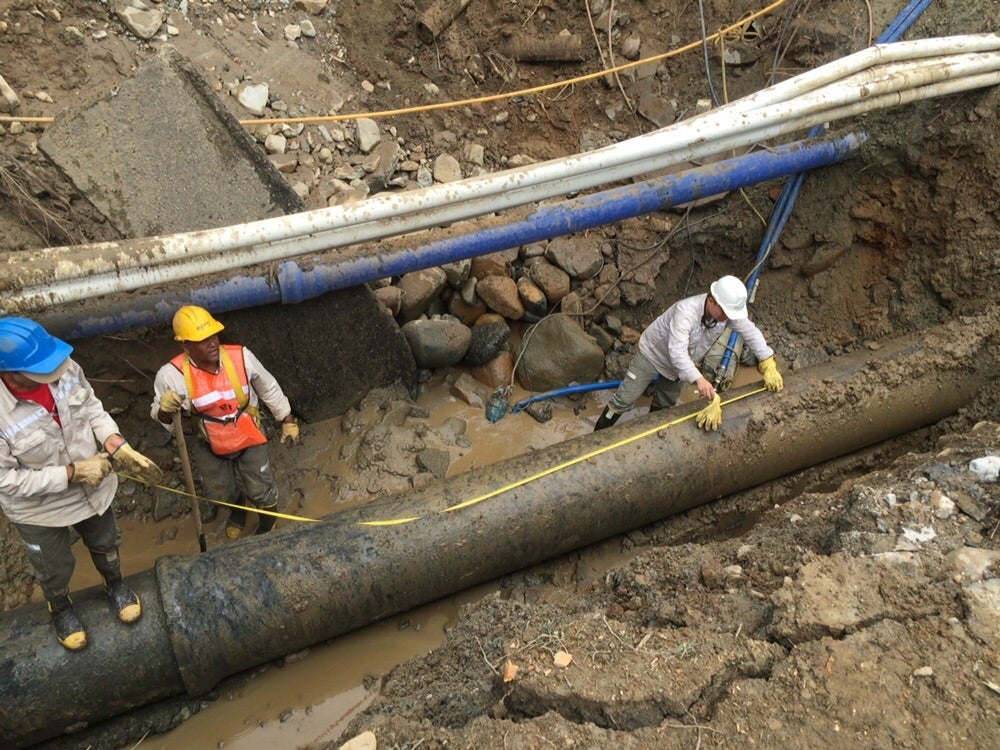 Epm suministra el vital líquido con carros tanques