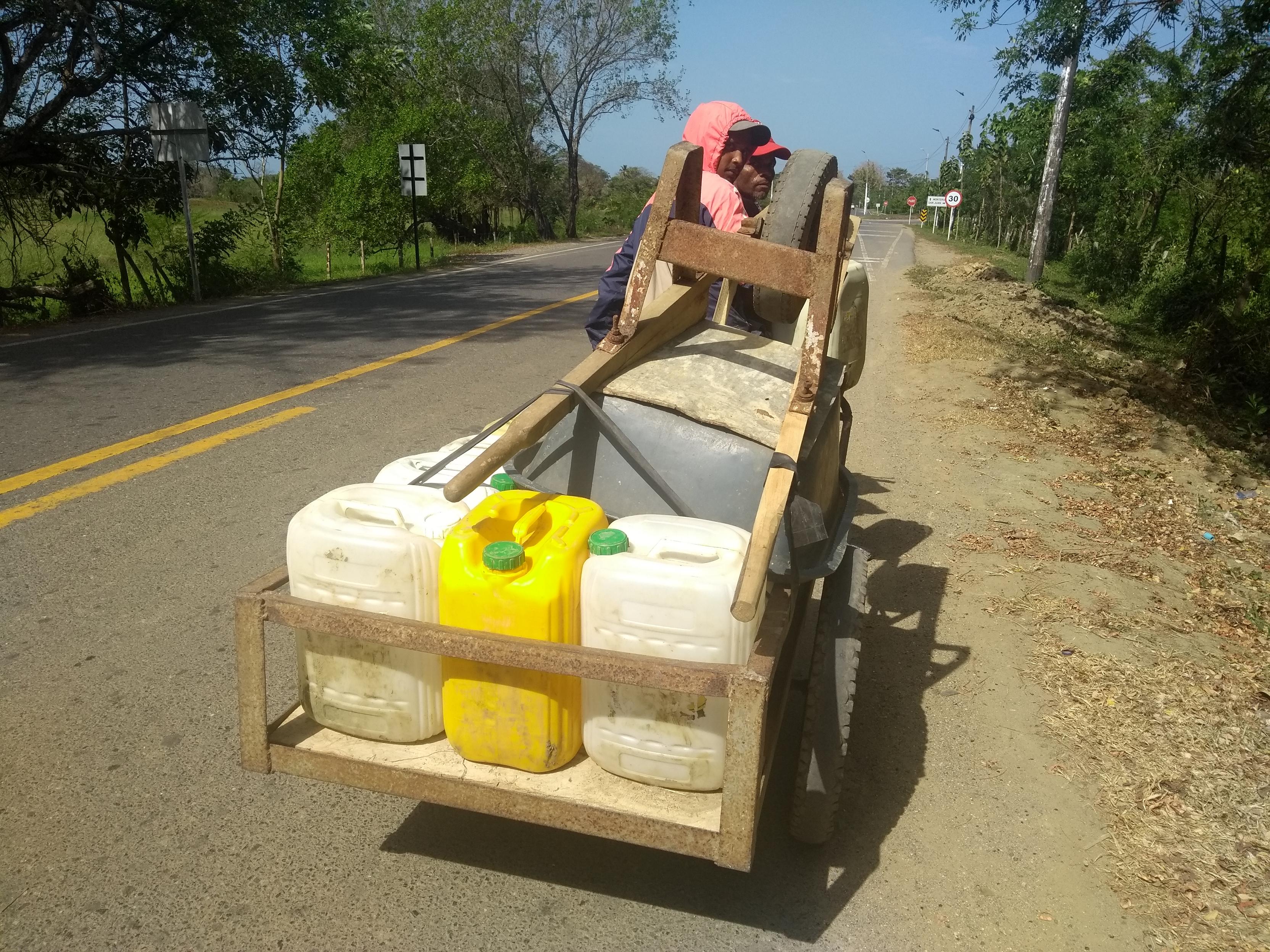 Las falta de agua afectó el turismos en Arboletes.