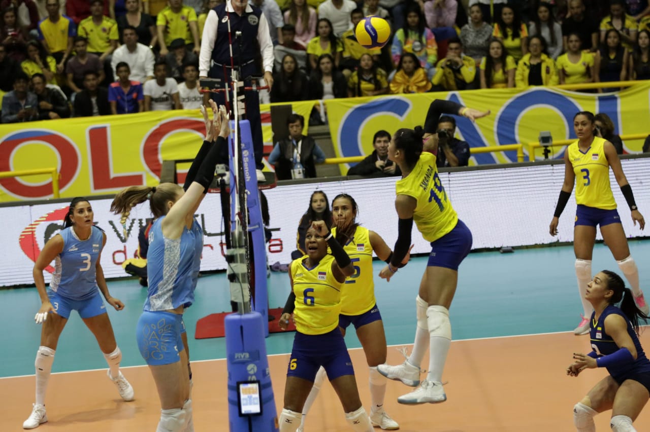 Colombia Vs. Argentina - preolímpico voleibol
